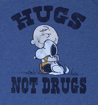 Mens_Hugs_Not_Drugs_Peanuts_T_Shirt_from