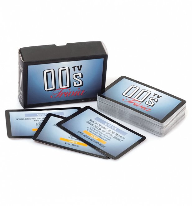 00s TV Trivia Cards