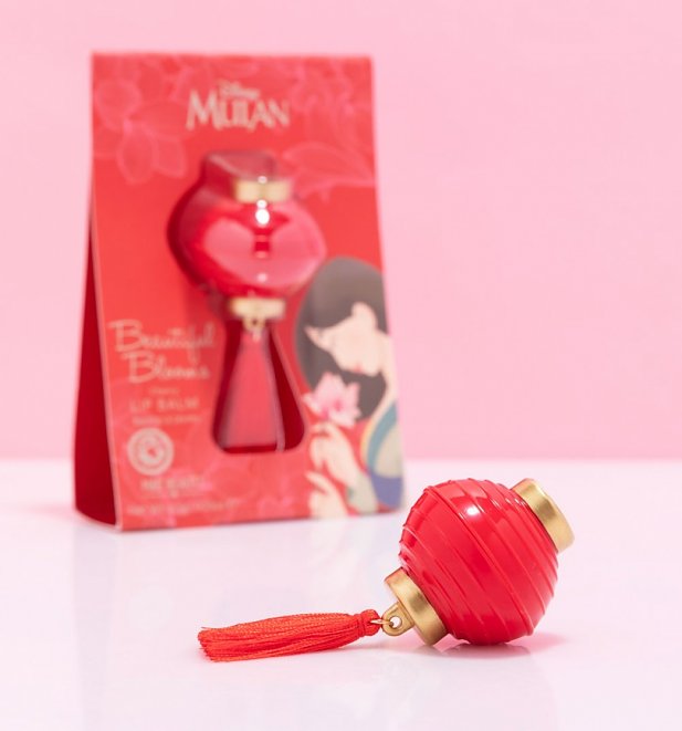 Disney Mulan Beautiful Blooms Cherry Lip Balm from Mad Beauty