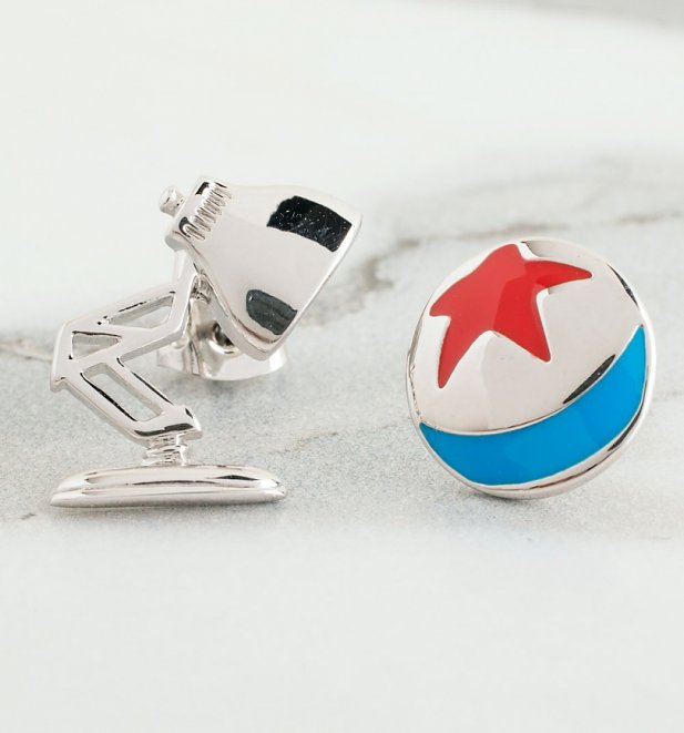 Disney Pixar Lamp and Ball Mismatched Stud Earrings