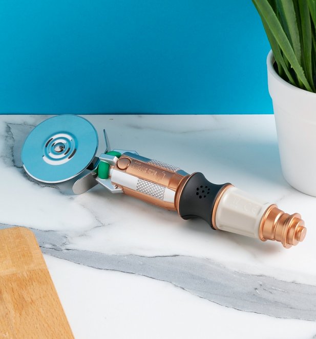 Doctor Who Sonic Screwdriver Pizza Cutter With Sounds