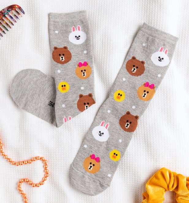 Line Friends Socks