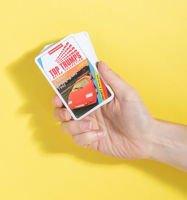 Retro Sports Cars Top Trumps Card Game