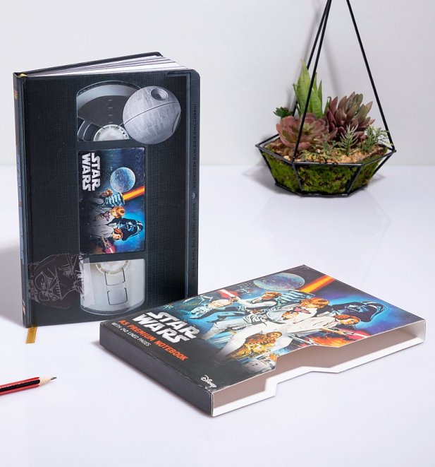 Star Wars A New Hope VHS Notebook